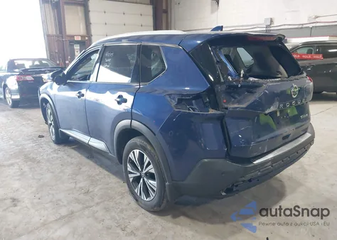 2021 Nissan Rogue Sv Intelligent Awd из США, поврежденный, VIN 5N1AT3BB6MC757321